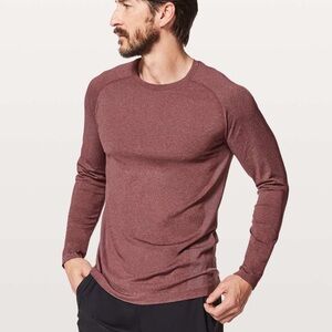 lululemon athletica Men's Metal Vent Shirt Size Large in Arctic Plum GUC